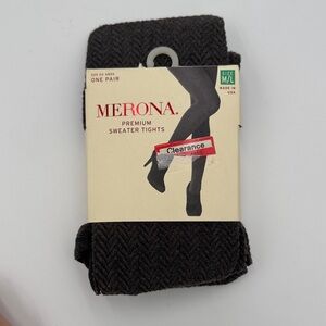 Merona Dark Gray Premium Sweater Tights